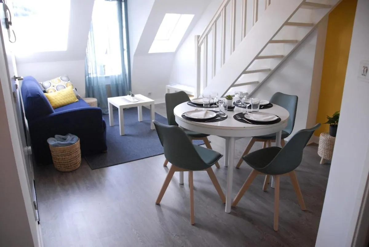 Lägenhet El Pisito Quimperois Duplex 2 Chambres Coeur De Ville