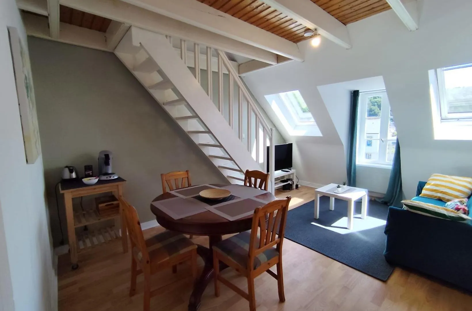 Lägenhet El Pisito Quimperois Duplex 2 Chambres Coeur De Ville
